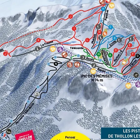 Spacieux Proche Pistes Avec Parking Prive - Fr-1-498-116 * Thollon-les-Memises